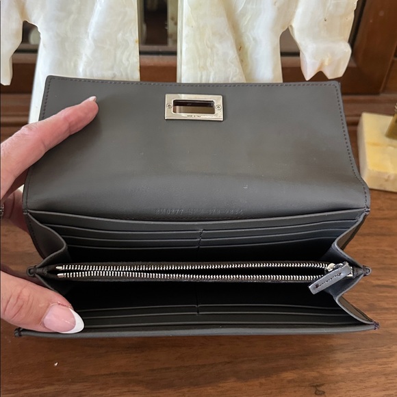 Fendi Multi Color Python Excotic Turn Lock Wallet EUC (with COA) - Picture 5 of 12